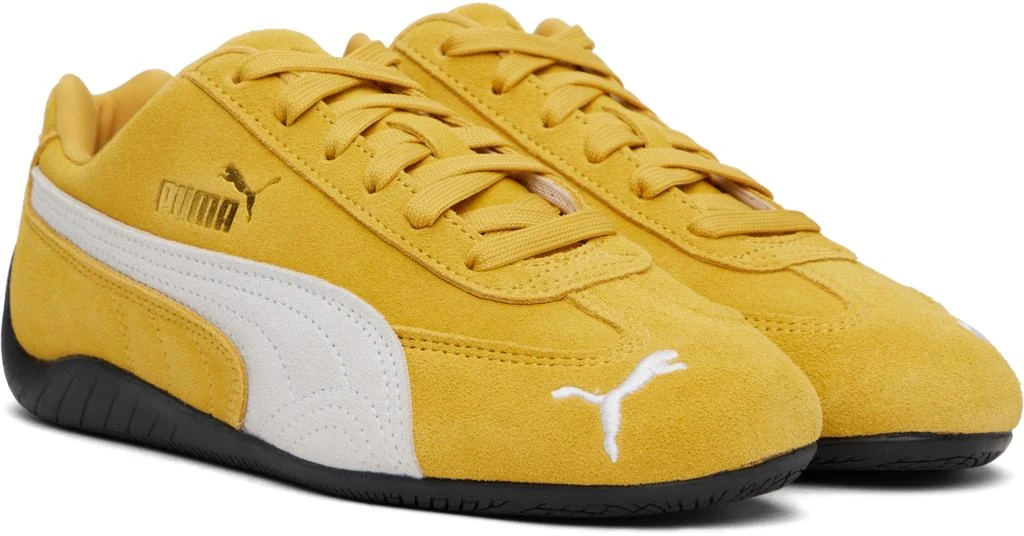商品Puma|黄色 Speedcat OG 运动鞋,价格¥987,第4张图片详细描述