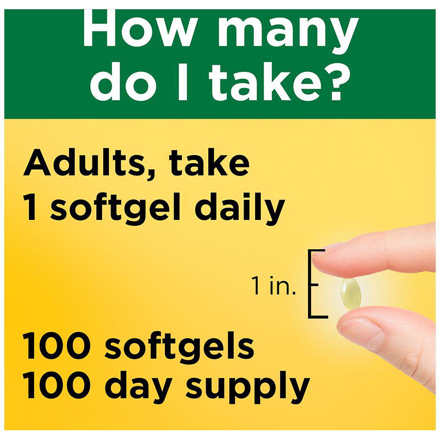 Vitamin E 180 mg (400 IU) dl-Alpha Softgels商品第5张图片规格展示