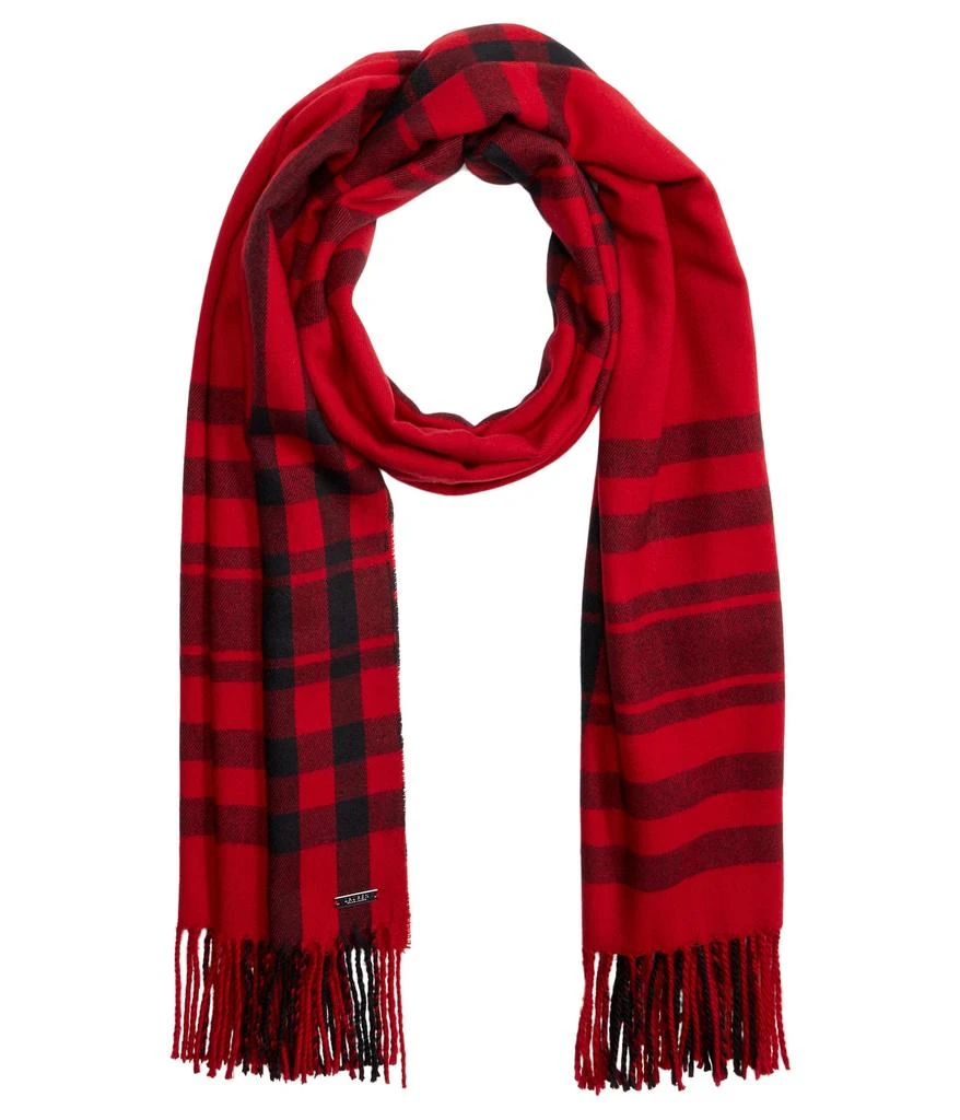 商品Ralph Lauren|Recycled Exploded Plaid Blanket Wrap,价格¥511,第1张图片