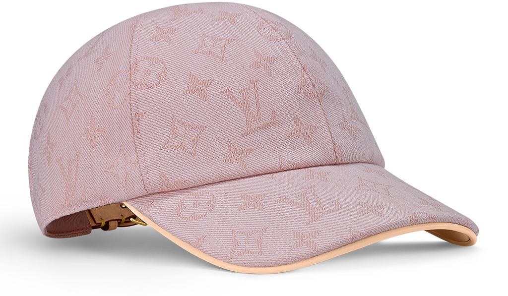 Louis Vuitton ベースボールキャップ アイボリー/ピンク LOUIS VUITTON ルイヴィトン 帽子 キャップ ビーマイキャップ M77543