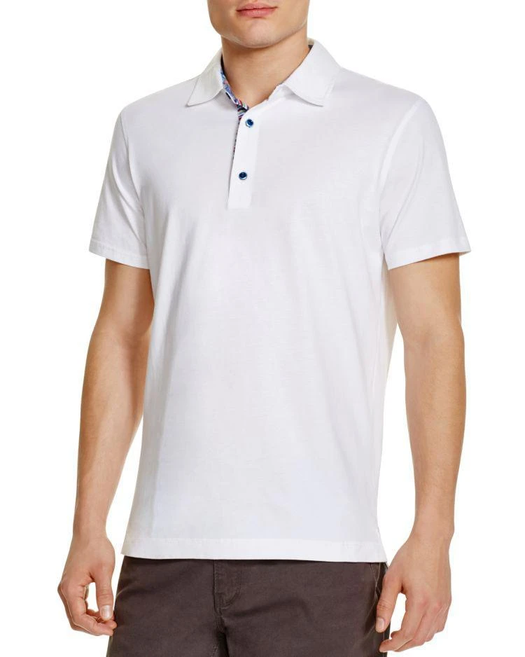 商品Robert Graham|Stoked Stripe Placket Classic Fit Polo Shirt - 100% Exclusive,价格¥397,第1张图片