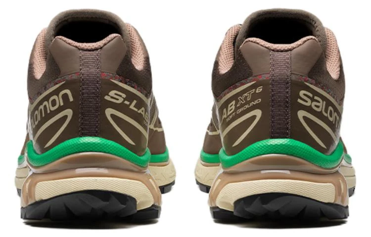 商品[国内直发] Salomon|萨洛蒙 XT-6 Mindful 2 正面拉绳 织物减震透气 低帮 休闲跑步鞋 男女同款 绿棕,价格¥1442,第5张图片详细描述