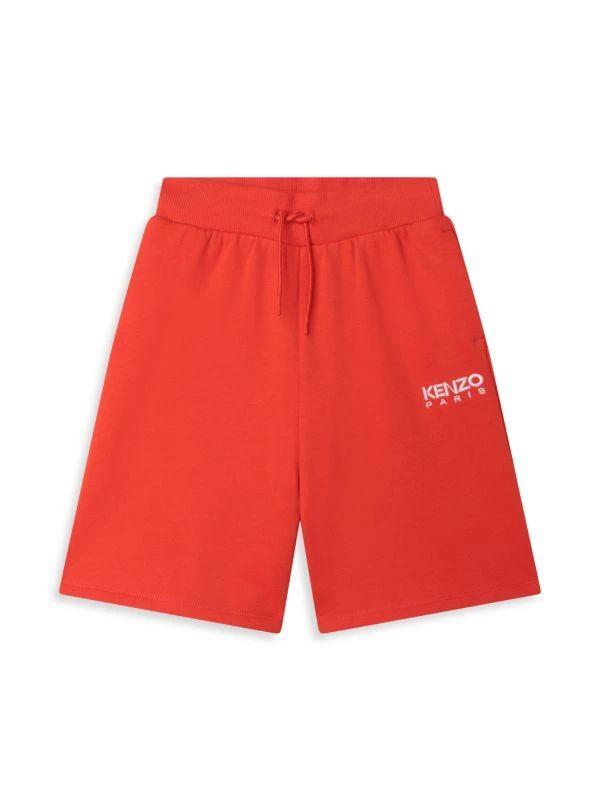 商品Kenzo|Little Boy's & Boy's Bermuda Logo Shorts,价格¥318,第1张图片