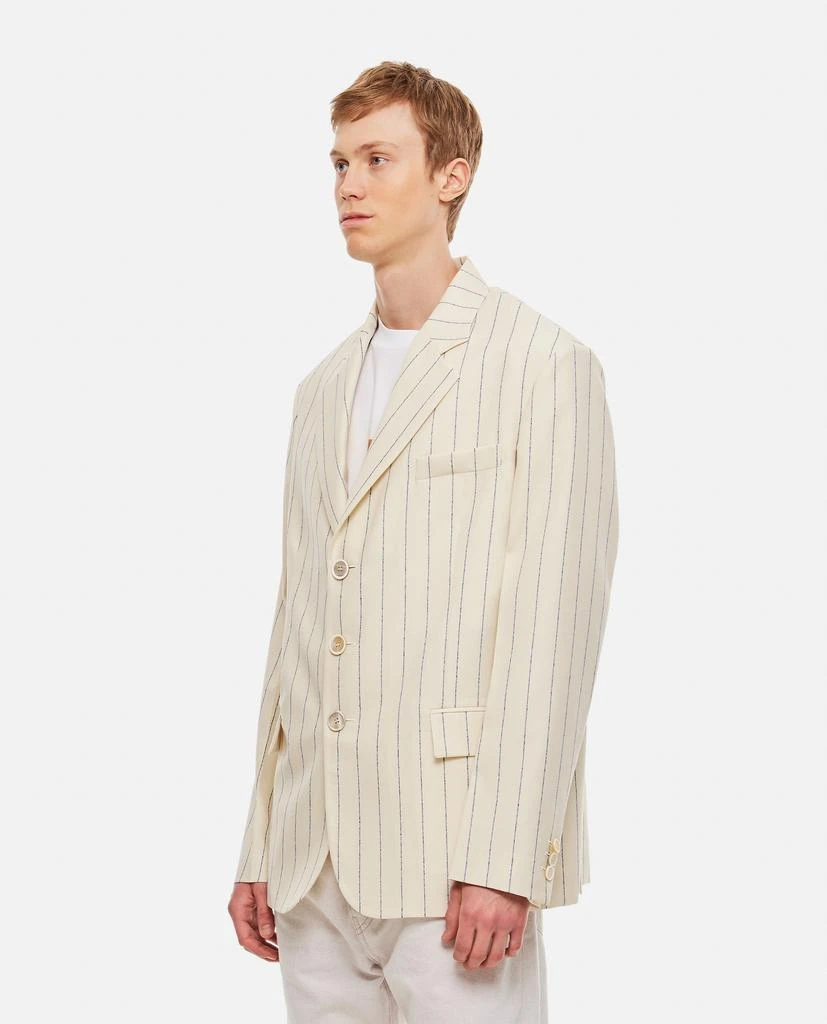 商品Marni|STRIPED SINGLE-BREASTED BLAZER,价格¥8645,第2张图片详细描述