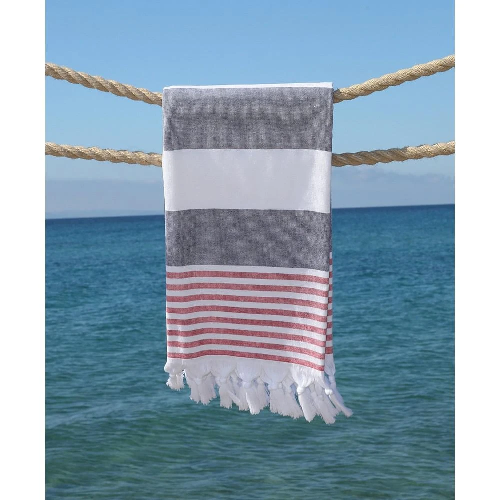 Textiles Patriotic Pestemal Pack of 2 100% Turkish Cotton Beach Towel 商品