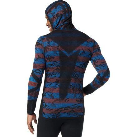 商品SmartWool|Intraknit Thermal Merino Pattern 1/2-Zip Hoodie - Men's,价格¥634,第2张图片详细描述