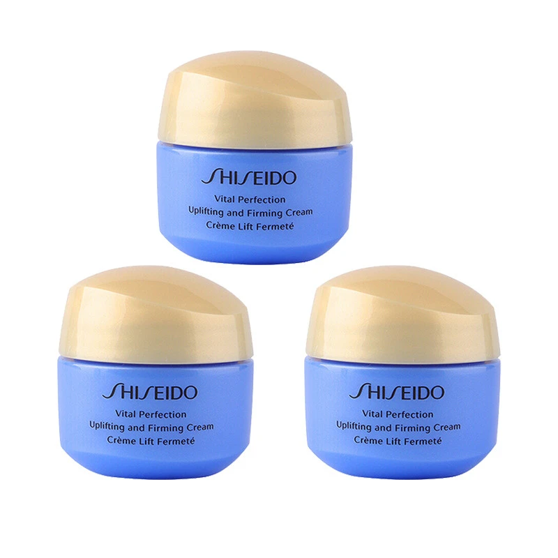 商品Shiseido|【3件包邮装】SHISEIDO 资生堂 中小样 悦薇抗糖面霜 15ml*3 清爽版,价格¥231,第1张图片