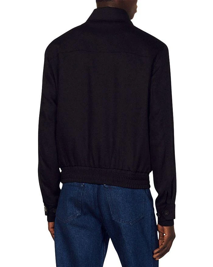 商品Sandro|Zip Front Jacket,价格¥2315,第2张图片详细描述