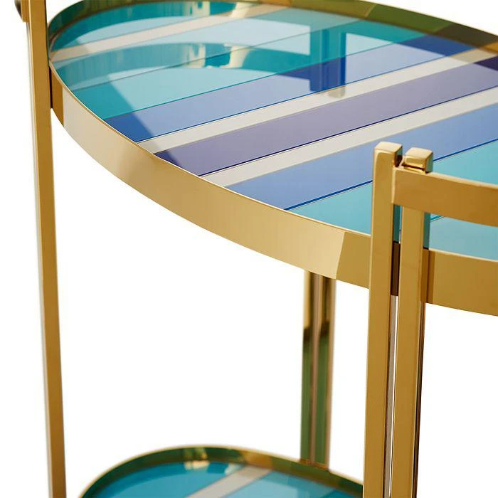 商品Jonathan Adler|Ultramarine Bar Cart,价格¥16050,第3张图片详细描述