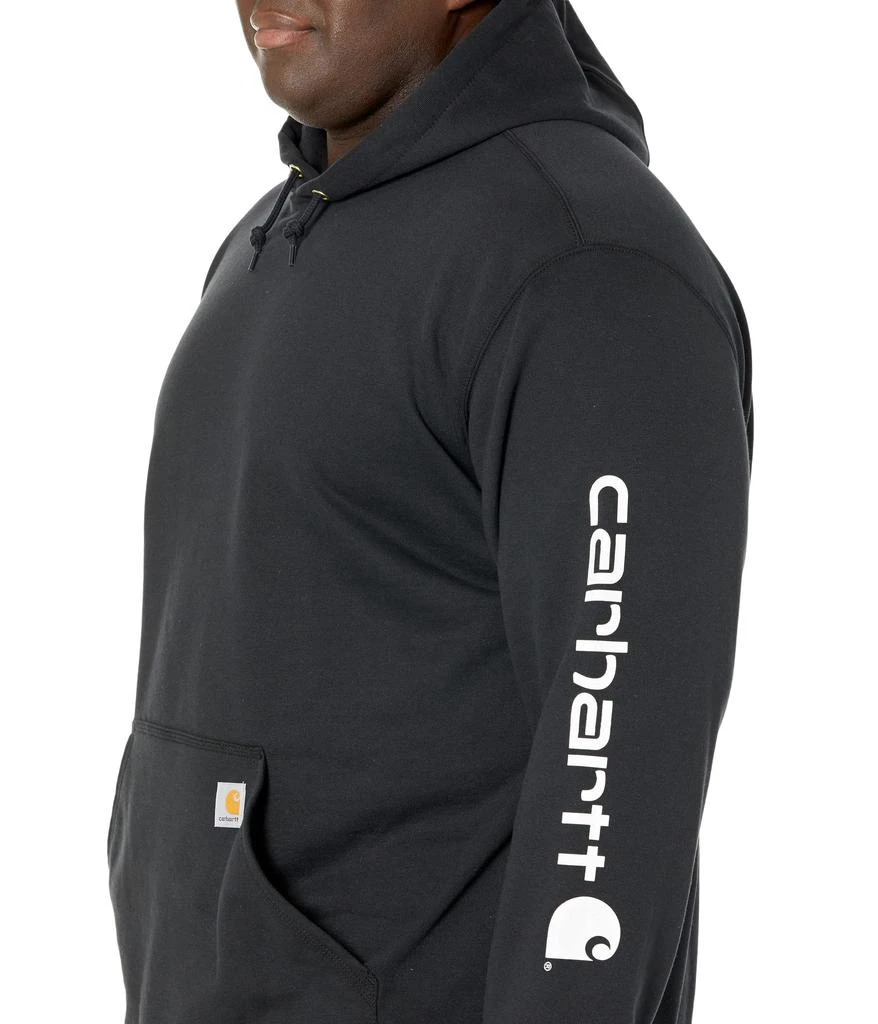 商品Carhartt|Big & Tall Midweight Signature Sleeve Logo Hooded Sweatshirt,价格¥408,第3张图片详细描述