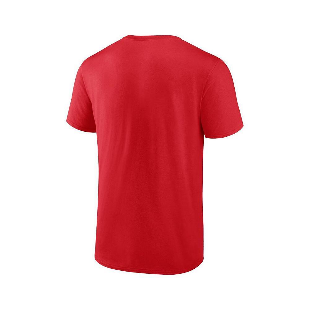 商品Fanatics|Men's Branded Yadier Molina Red St. Louis Cardinals Player Name and Number T-shirt,价格¥158,第5张图片详细描述