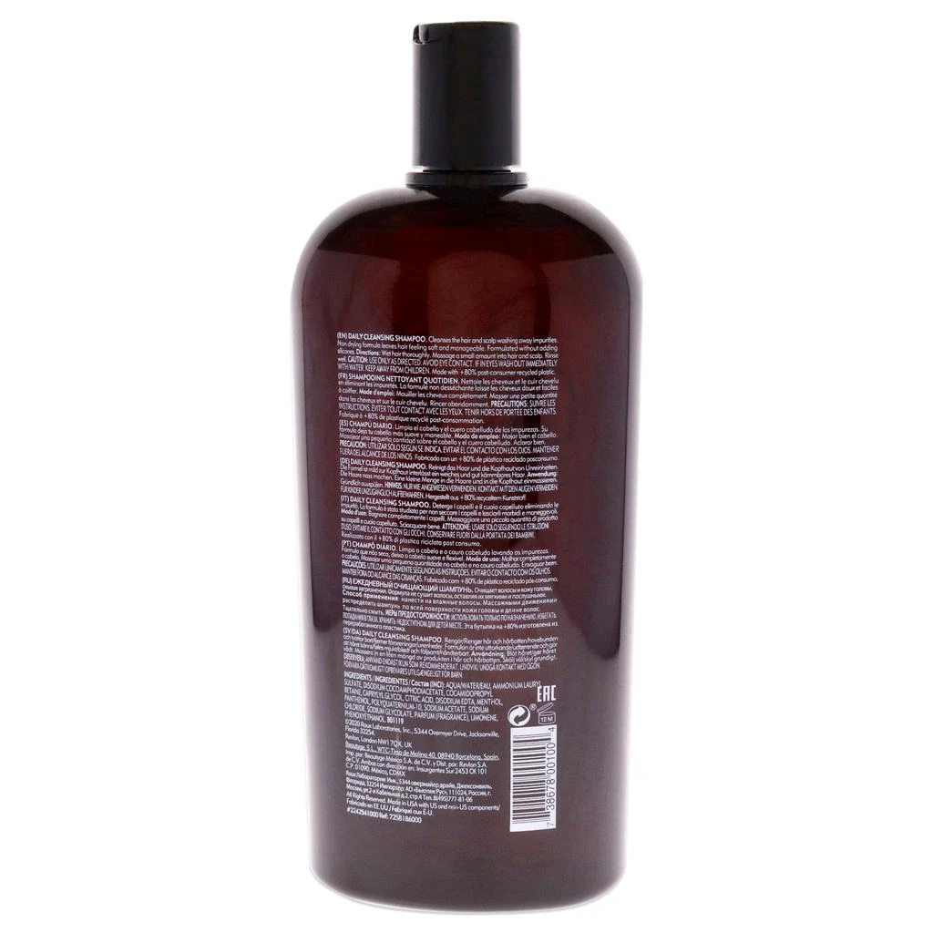 商品American Crew|Daily Cleansing Shampoo by American Crew for Men - 33.8 oz Shampoo,价格¥219,第2张图片详细描述