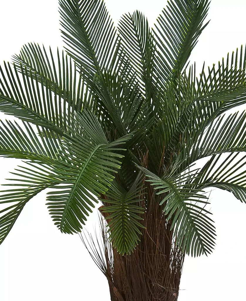 商品NEARLY NATURAL|40" Cycas Artificial Tree in White Tower Planter UV Resistant,价格¥1118,第2张图片详细描述