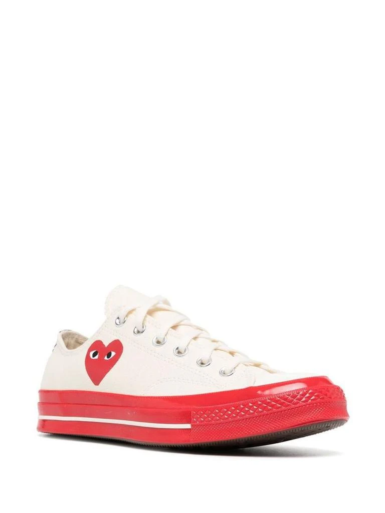 商品Comme des Garcons|COMME DES GARÇONS Chuck Taylor low-top sneakers,价格¥893,第3张图片详细描述