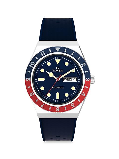 Q Diver Synthetic Strap Watch商品第1张图片规格展示