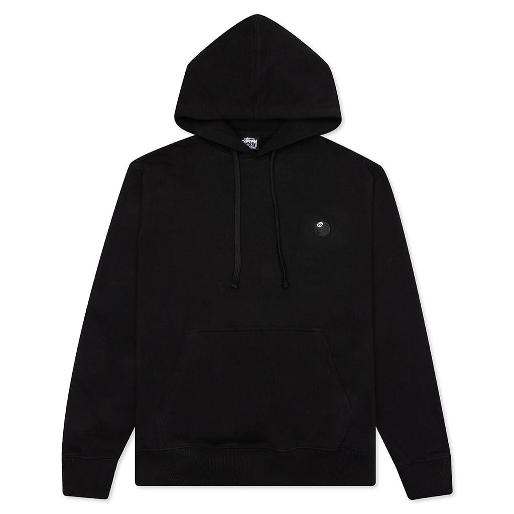 Stussy 8 Ball Embroidered Hoodie - Black商品第1张图片规格展示