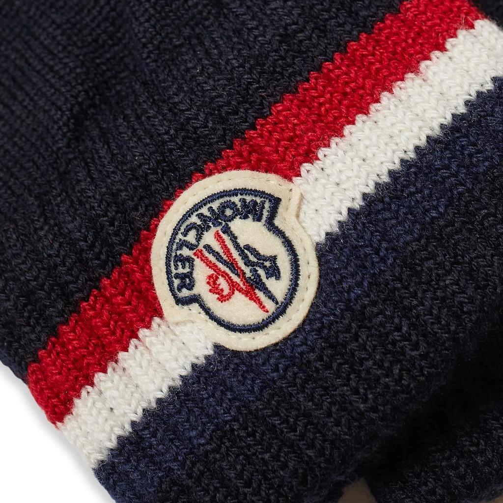 商品Moncler|Moncler Tricolour Logo Gloves,价格¥1565,第2张图片详细描述