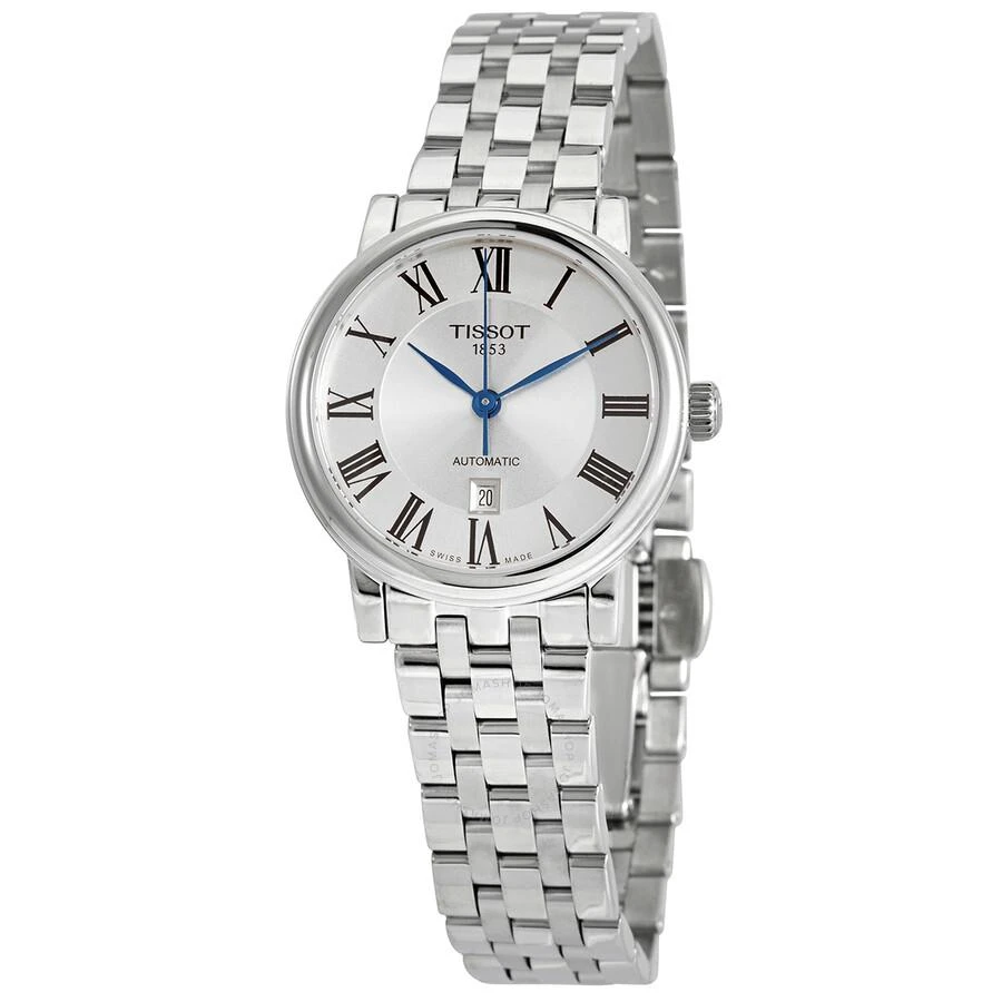 商品Tissot|T-Classic Automatic Silver Dial Ladies Watch T122.207.11.033.00,价格¥2521,第1张图片