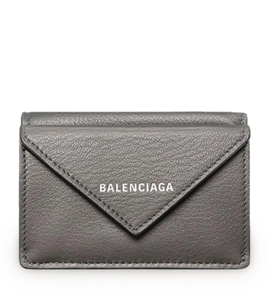 商品Balenciaga|Mini Leather Papier Wallet,价格¥3411,第1张图片