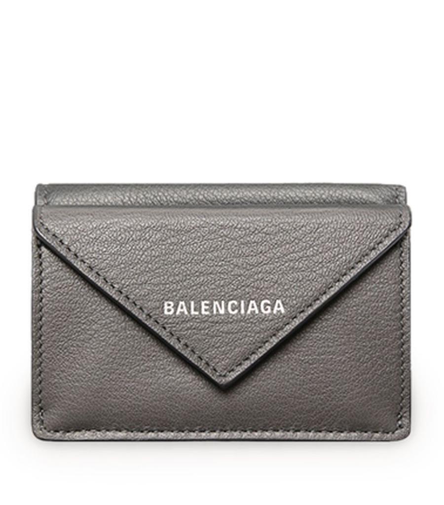 商品Balenciaga|Mini Leather Papier Wallet,价格¥3002,第1张图片