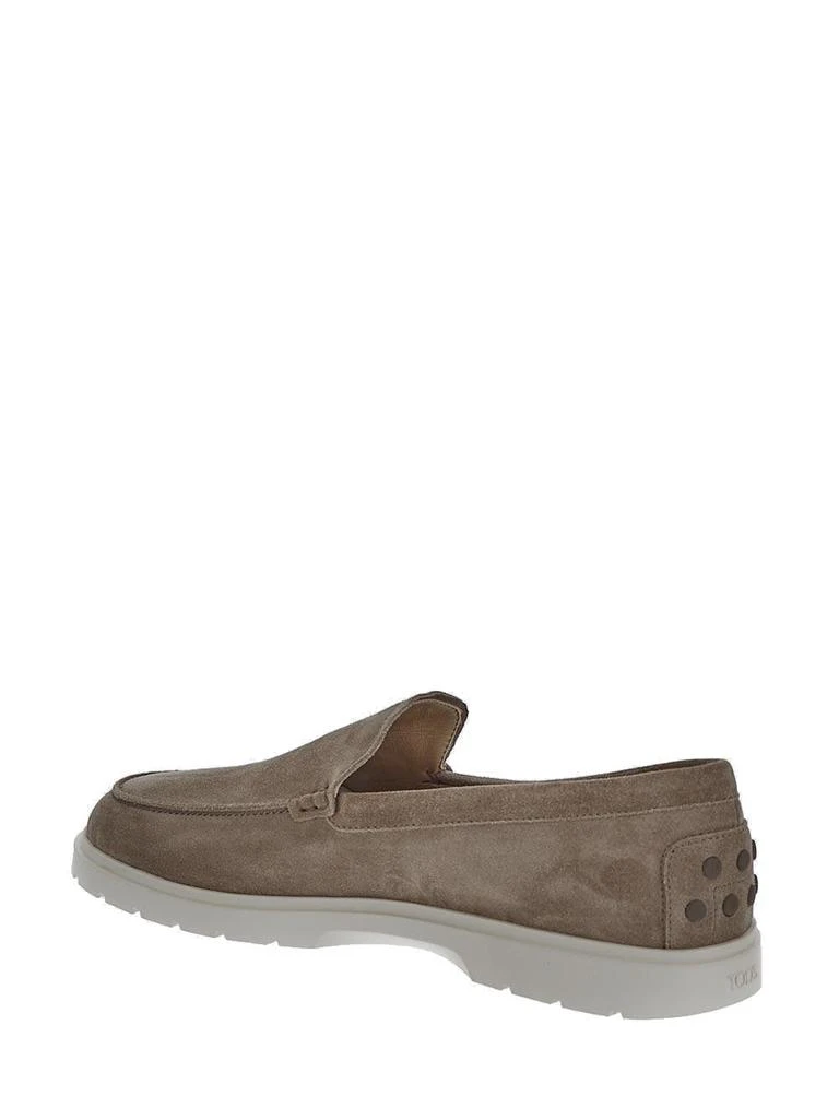 商品Tod's|Tod's Round Toe Slip-On Loafers,价格¥2642,第3张图片详细描述