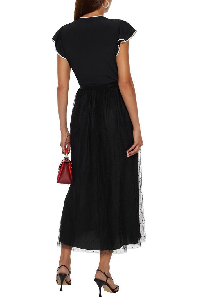 商品RED Valentino|Gathered point d'esprit midi skirt,价格¥5496,第5张图片详细描述