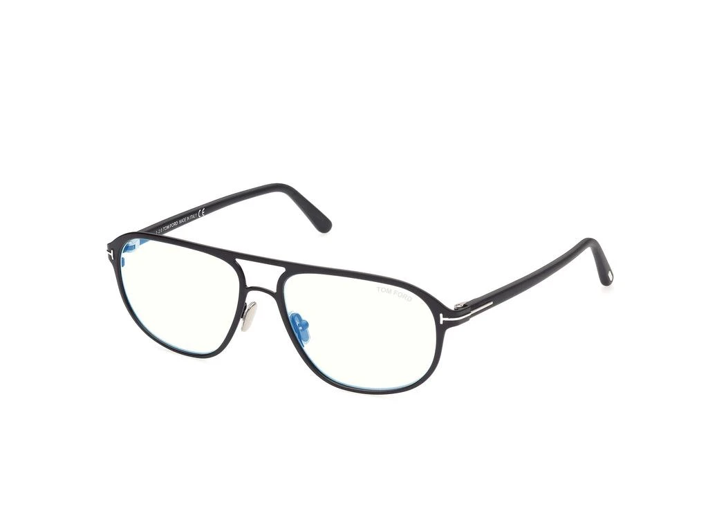 商品Tom Ford|Blue Light Block Navigator Men's Eyeglasses FT5751-B 002 57,价格¥1274,第1张图片