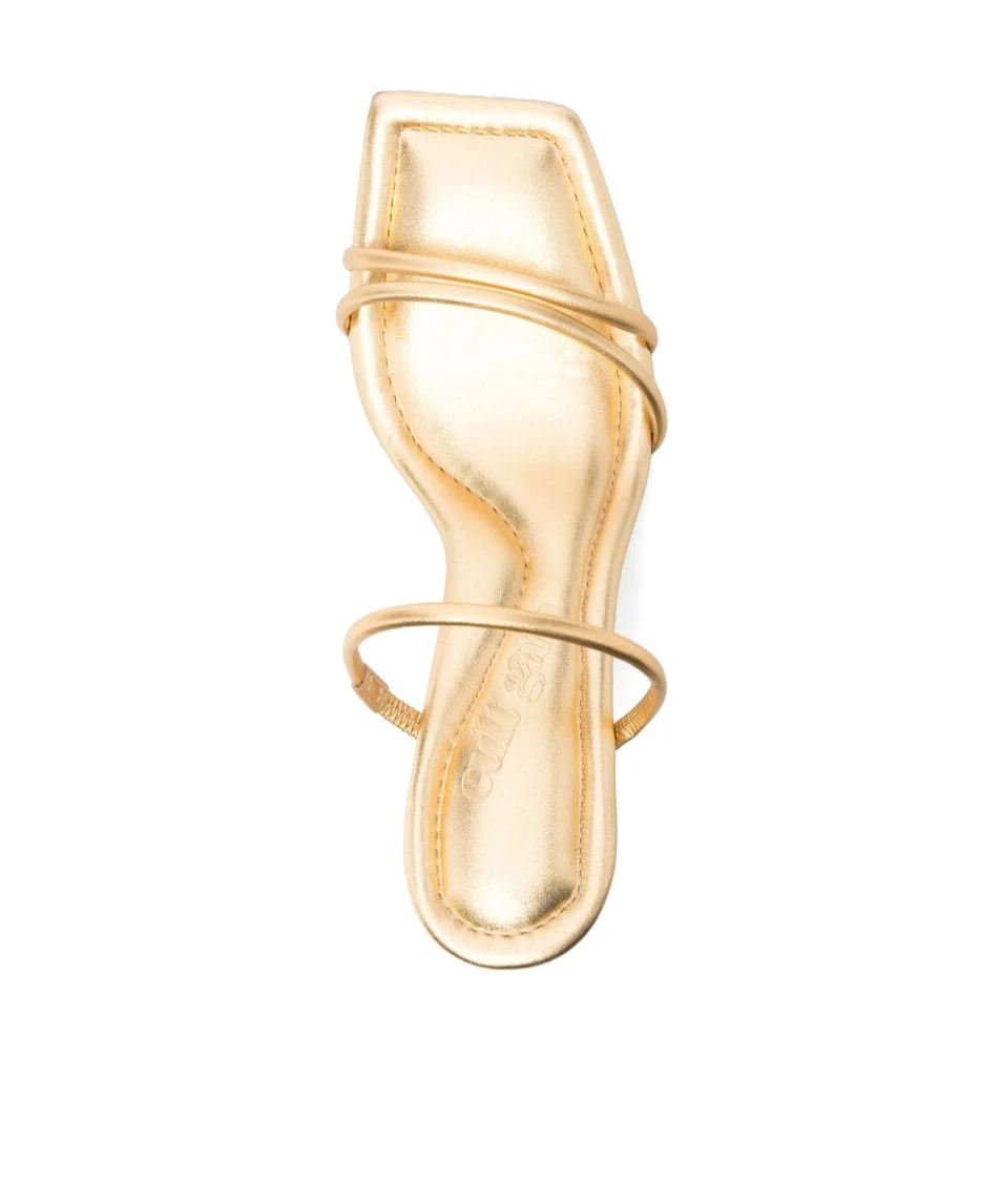 商品【商品预售7天】 Cult Gaia|Cult Gaia 女士凉鞋 SD3654NP1464GOLD 花色,价格¥3089,第5张图片详细描述