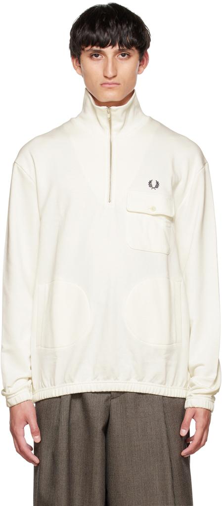 Off-White Embroidered Sweater商品第1张图片规格展示