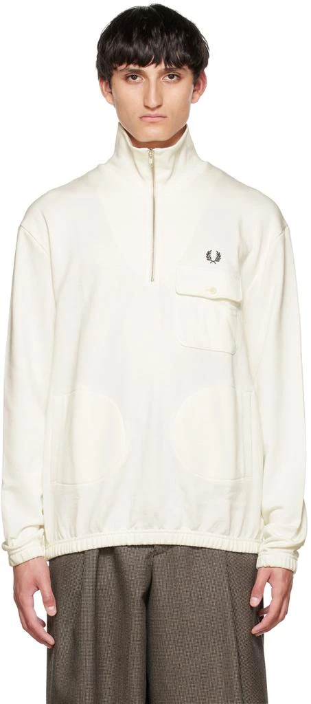 商品Fred Perry|Off-White Embroidered Sweater,价格¥465,第1张图片