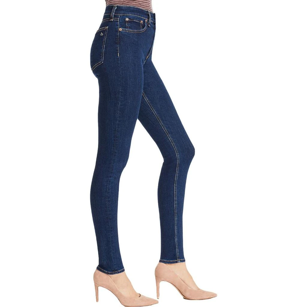 商品Rag & Bone|Rag & Bone Womens Nina Denim Dark Wash Skinny Jeans,价格¥291,第2张图片详细描述
