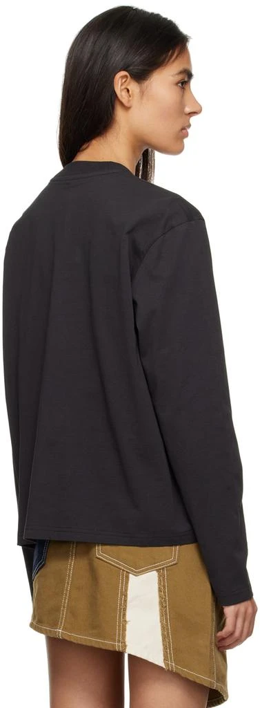 商品SUNNEI|SSENSE Exclusive Black Long Sleeve T-Shirt,价格¥1323,第3张图片详细描述