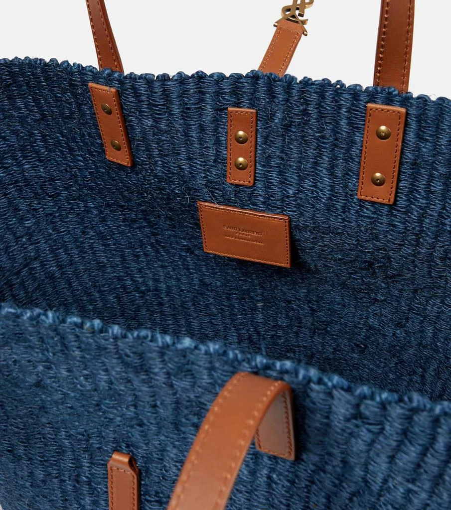 商品Yves Saint Laurent|Panier Souple raffia tote bag,价格¥12791,第3张图片详细描述