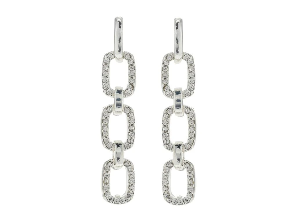商品Ralph Lauren|Pave Link Linear Earrings,价格¥214,第1张图片