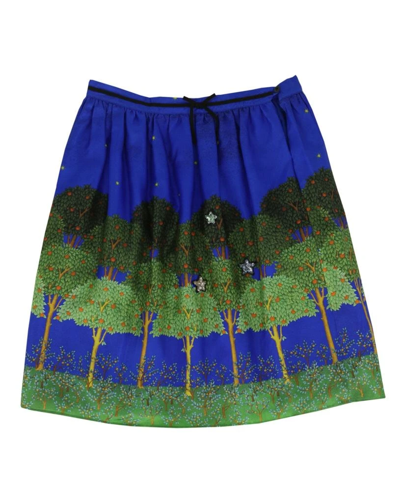 商品Gucci|Embroidered Silk Skirt,价格¥1262,第1张图片