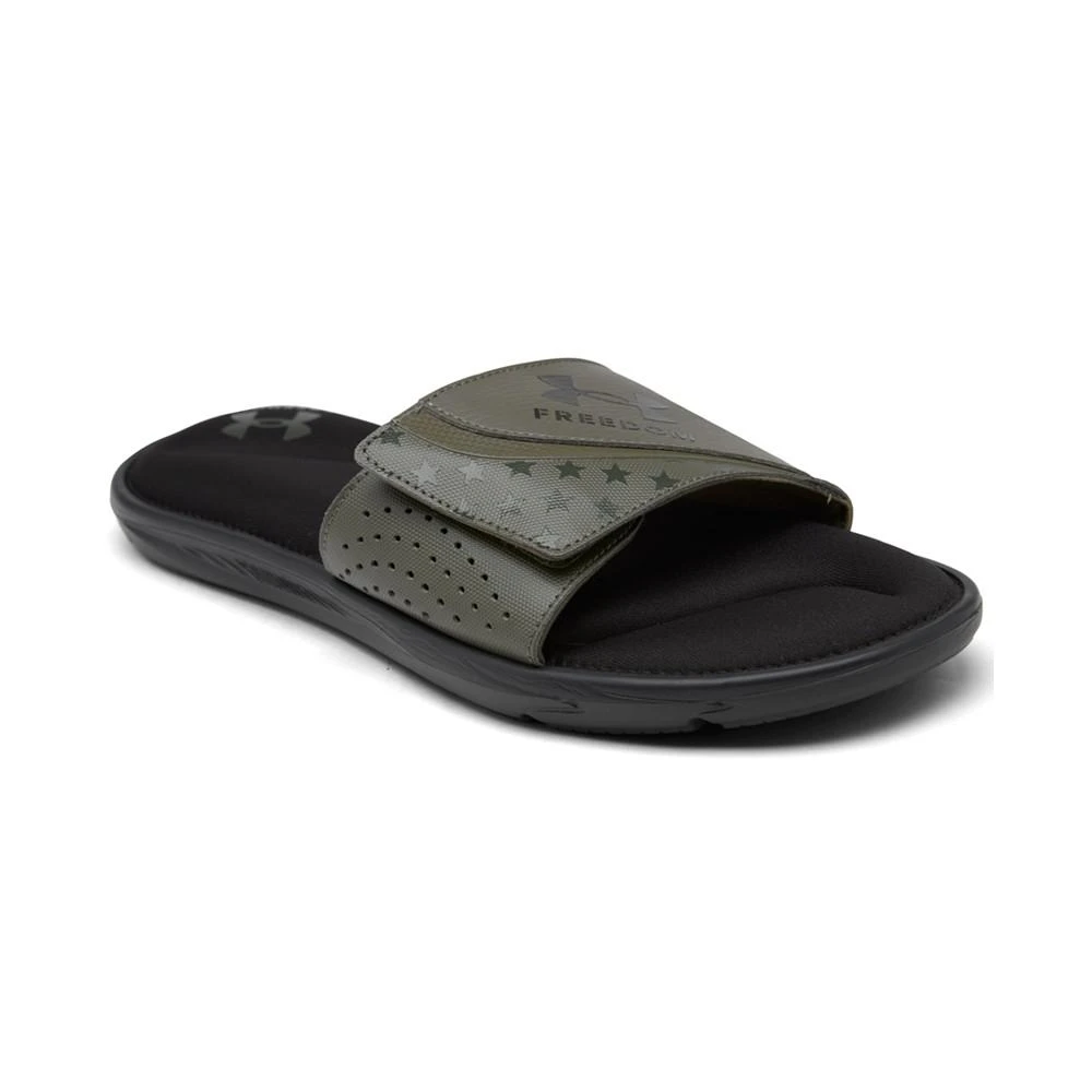 商品Under Armour|Men's Ignite Freedom 2 Slide Sandals from Finish Line,价格¥186,第1张图片