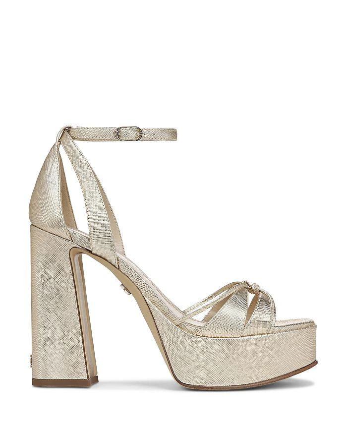 商品Sam Edelman|Women's Kamille Strappy Platform High Heel Sandals,价格¥718,第2张图片详细描述