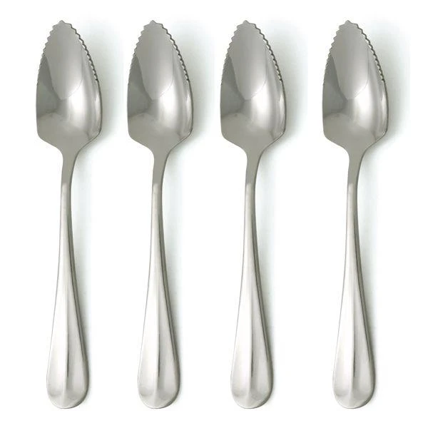 Norpro Norpro Stainless Steel Serrated Grapefruit Spoons, Set of 4 from Premium Outlets