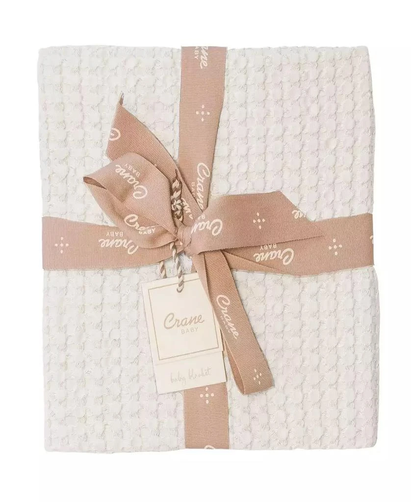 商品Crane Baby|Birch Waffle Knit Blanket,价格¥222,第4张图片详细描述