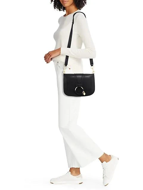 商品See by Chloé|Hana Medium Goatskin Leather Crossbody Bag,价格¥3560,第2张图片详细描述