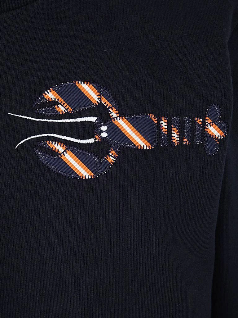 商品Thom Browne|Thom Browne Lobster-Detailed Crewneck Sweatshirt,价格¥4312,第3张图片详细描述