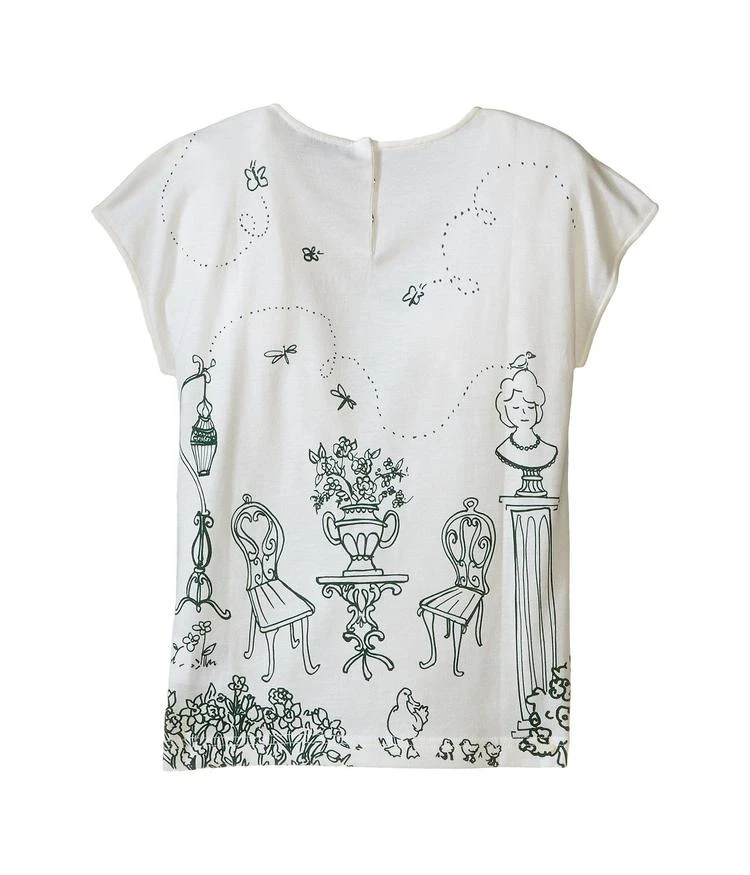 商品Dolce & Gabbana|幼儿/小童Dolce & Gabbana Kids Botanical Garden Fountain T-Shirt (Toddler/Little Kids),价格¥703,第2张图片详细描述