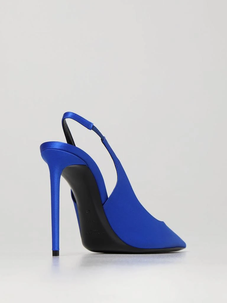 商品Yves Saint Laurent|Saint Laurent Zoe satin slingbacks,价格¥4739,第3张图片详细描述