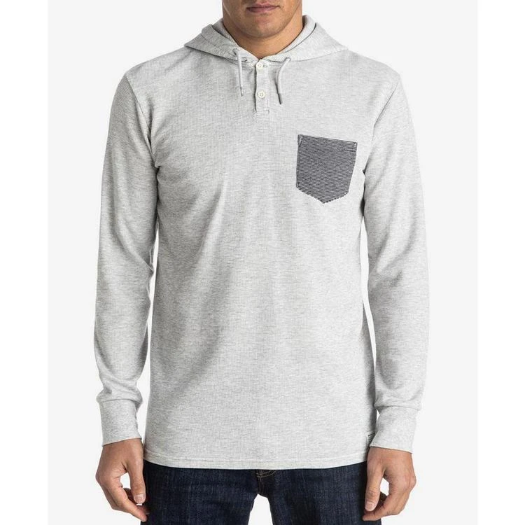 商品Quiksilver|Men's Murky Sky Henley Pullover Hoodie,价格¥124,第1张图片