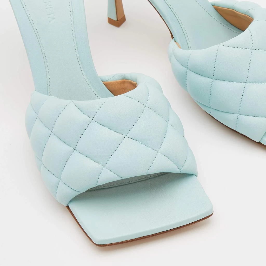 Bottega Veneta Light Blue Quilted Leather Lido Slide Sandals Size 40.5 商品
