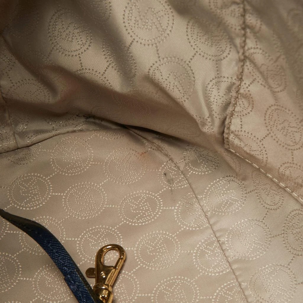 MICHAEL Michael Kors Blue Leather Medium Jet Set Travel Tote 商品