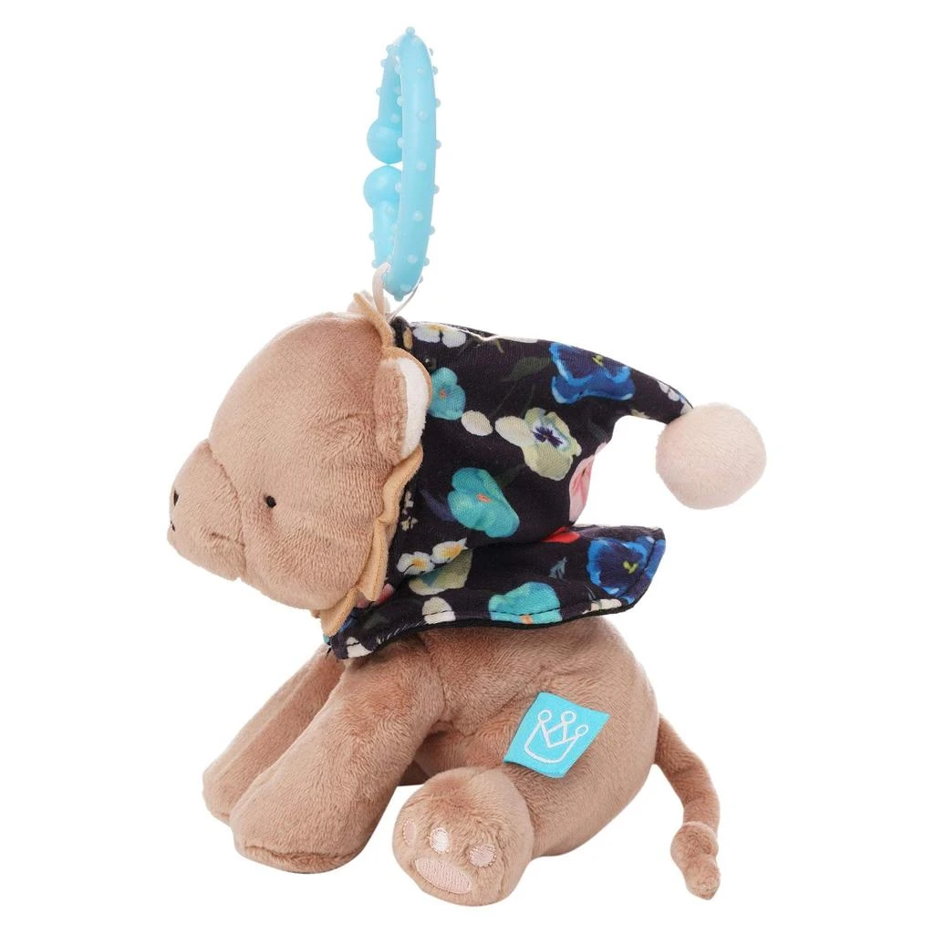 商品Manhattan Toy|Manhattan Toy Fairytale Lion Plush Baby Travel Toy with Chime, Crinkle Ears and Teether Clip-on Attachment,价格¥105,第3张图片详细描述