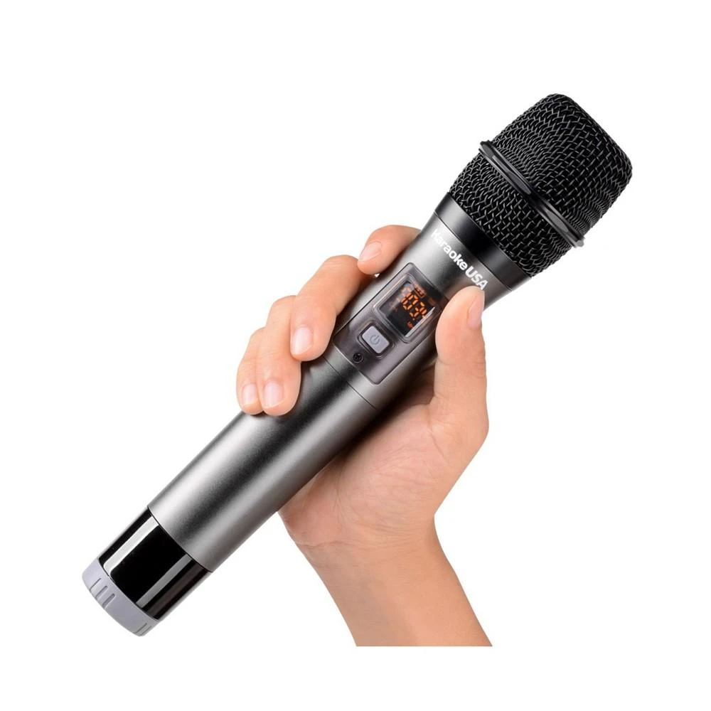商品Karaoke USA|WM900 900 MHz UHF Wireless Microphone,价格¥299,第2张图片详细描述