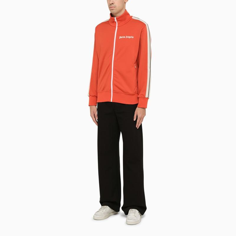 商品Palm Angels|Orange sweatshirt with side bands,价格¥2661,第4张图片详细描述