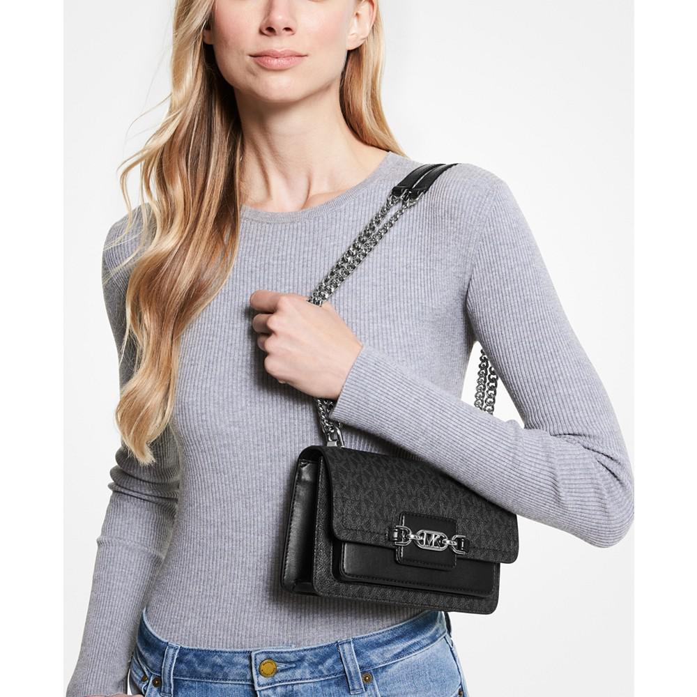 商品Michael Kors|Signature Heather Extra Small Crossbody,价格¥1917,第6张图片详细描述